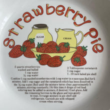 Load image into Gallery viewer, Strawberry Pie Recipe Dish
