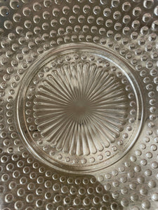 Hobnail Moonstone Glass Bowl