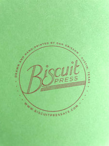 Biscuit Press 'I Dreamt I was an Island' Signed Print