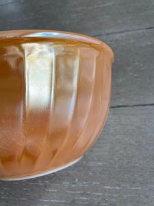 Fire King ‘Peach Lustre’ Mixing Bowl Set