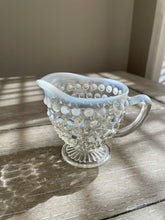 Load image into Gallery viewer, Moonstone Hobnail Cream &amp; Sugar Set
