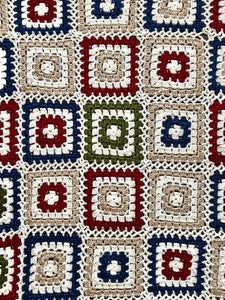 Handmade Granny Square Afghan/Throw