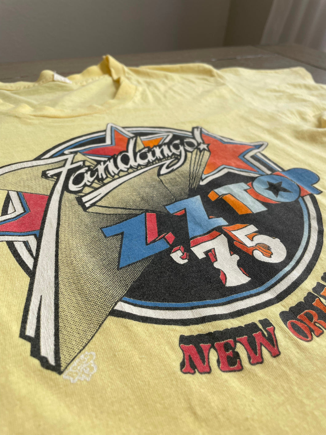 ZZ Top Fandango Tour Shirt 1975 RARE