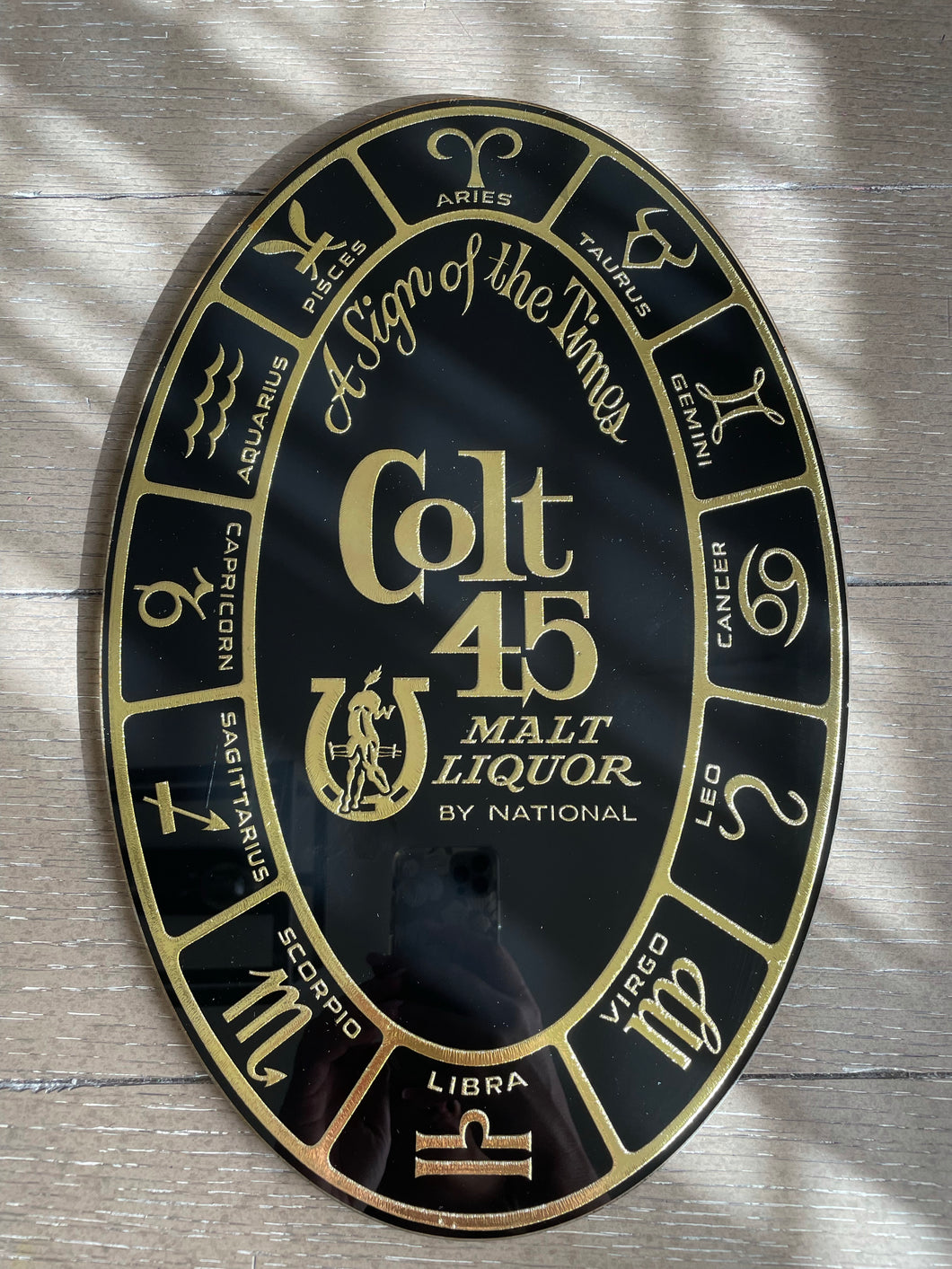 Colt 45 Beer Sign