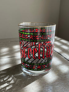 ‘Season’s Greetings’ Holiday Glasses