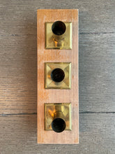 Load image into Gallery viewer, Rothschild’s Giftwoods MCM Candlestick Holder

