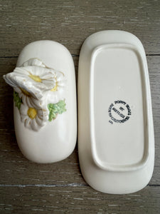 Daisy Butter Dish by Metlox of California