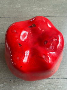 Red Apple Cookie Jar 1950's