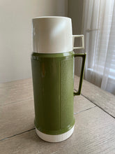 Load image into Gallery viewer, Vintage Green Thermos
