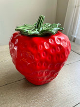 Load image into Gallery viewer, McCoy Strawberry Cookie Jar
