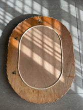 Load image into Gallery viewer, Oval Wicker Mirror
