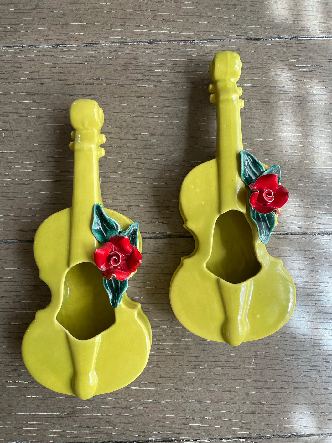 Ceramic Violin Set