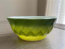 Load image into Gallery viewer, Fire King ‘Kimberly’ Bowl Green Ombré
