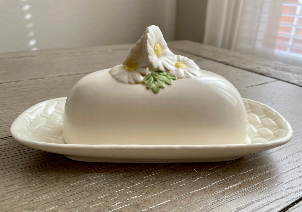 Daisy Butter Dish by Metlox of California
