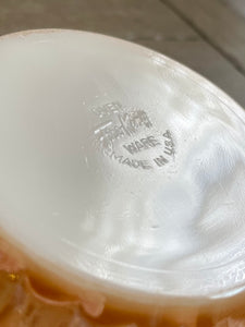 Fire King ‘Peach Lustre’ Mixing Bowl Set
