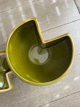 Load image into Gallery viewer, MCM Los Angeles Potteries Sliced Apple Cookie Jar 1964
