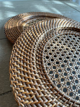 Load image into Gallery viewer, Wicker Charger Set
