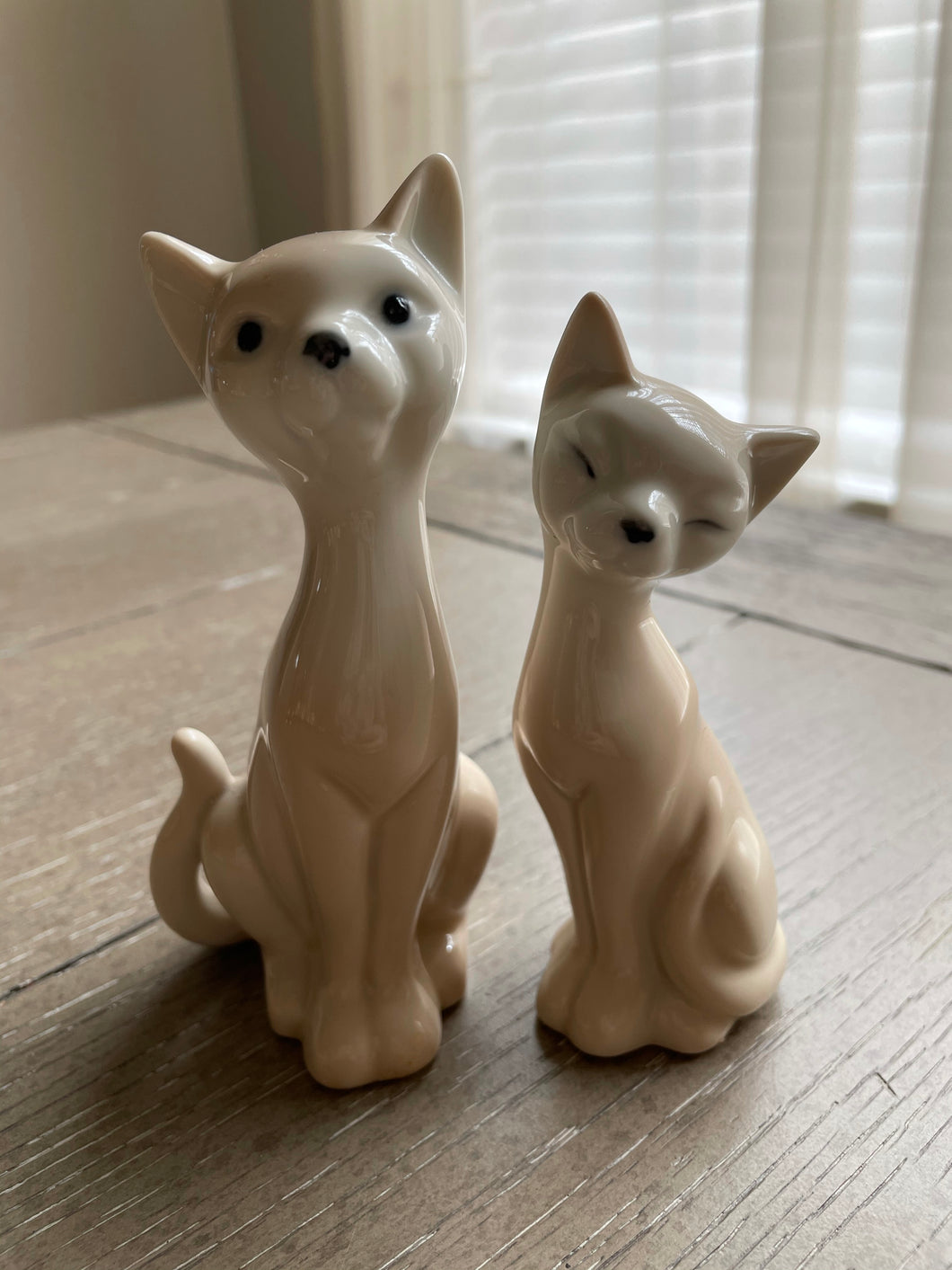 Vintage Porcelain Cats by OMC