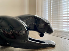 Load image into Gallery viewer, Ceramic Black Panther Planter
