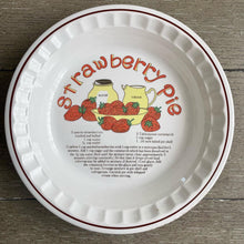 Load image into Gallery viewer, Strawberry Pie Recipe Dish
