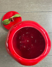Load image into Gallery viewer, Red Apple Cookie Jar 1950&#39;s
