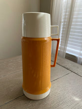 Load image into Gallery viewer, Vintage Mustard Yellow Thermos
