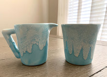 Load image into Gallery viewer, MCM Winart Pottery Mugs with Cream &amp; Sugar Set
