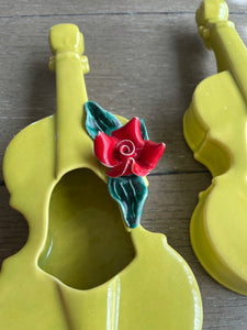 Ceramic Violin Set
