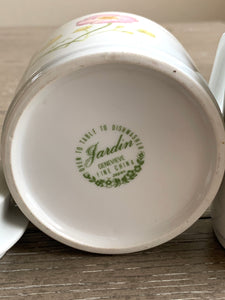 MCM Jardin by Genevieve Fine China Cream & Sugar Set
